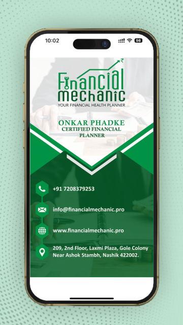 Digital visiting card design template 1